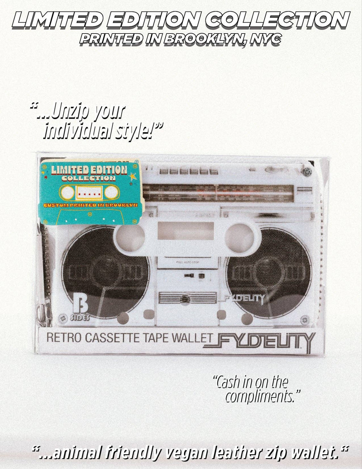 The Boombox · Cassette Wallet