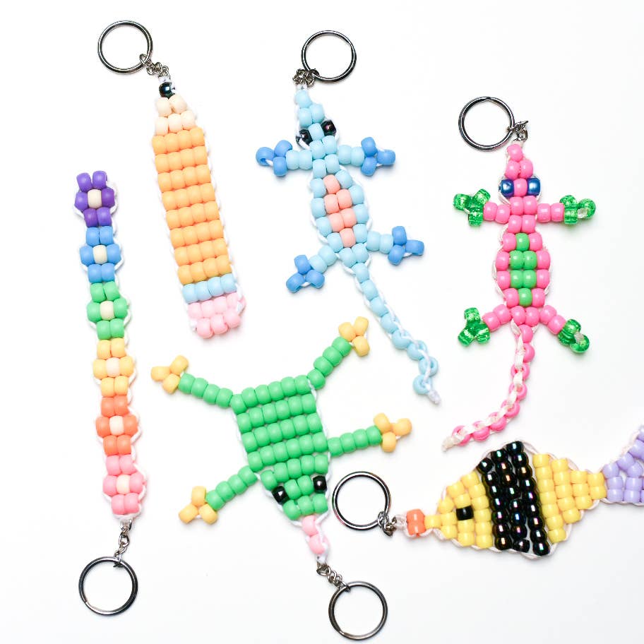 Bead Animal Keychain Kit · Make & Mend