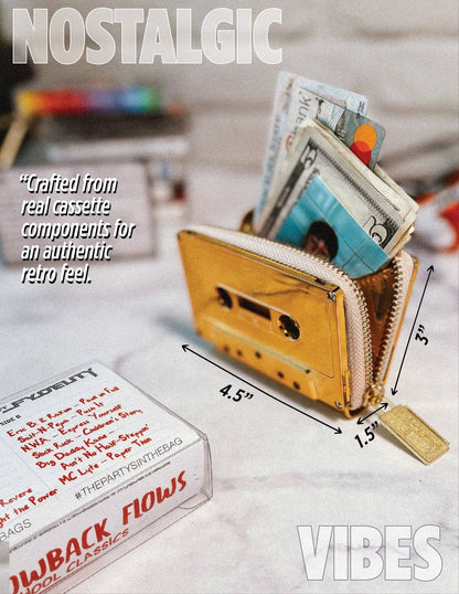 The Gold Chrome · Cassette Wallet
