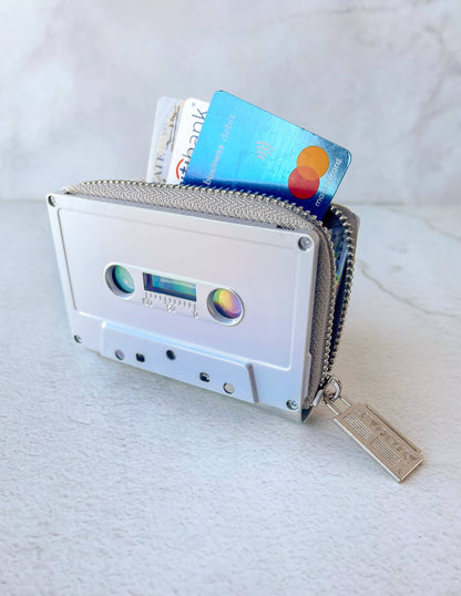 The Silver Holographic · Cassette Wallet