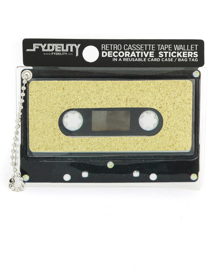 The Gold Glitter Cassette · Decal