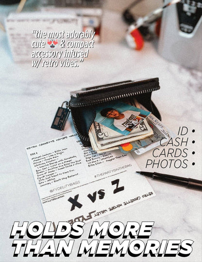 The Matte Black · Cassette Wallet