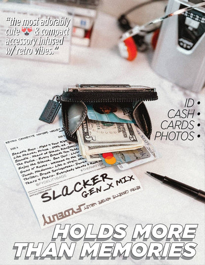 The Chrome Black · Cassette Wallet