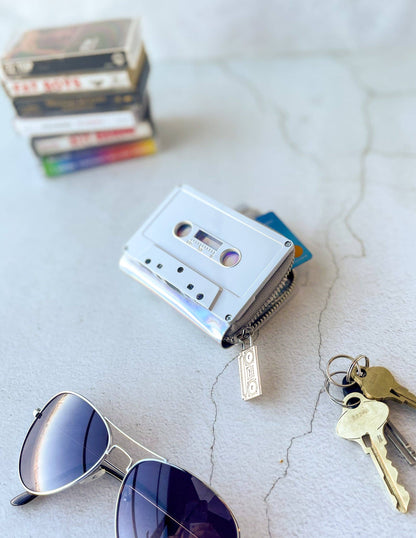 The Silver Holographic · Cassette Wallet