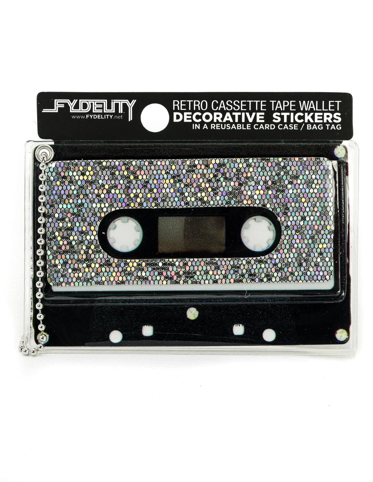 The Rainbow Glitter · Cassette Wallet Decal