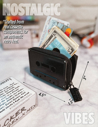 The Matte Black · Cassette Wallet