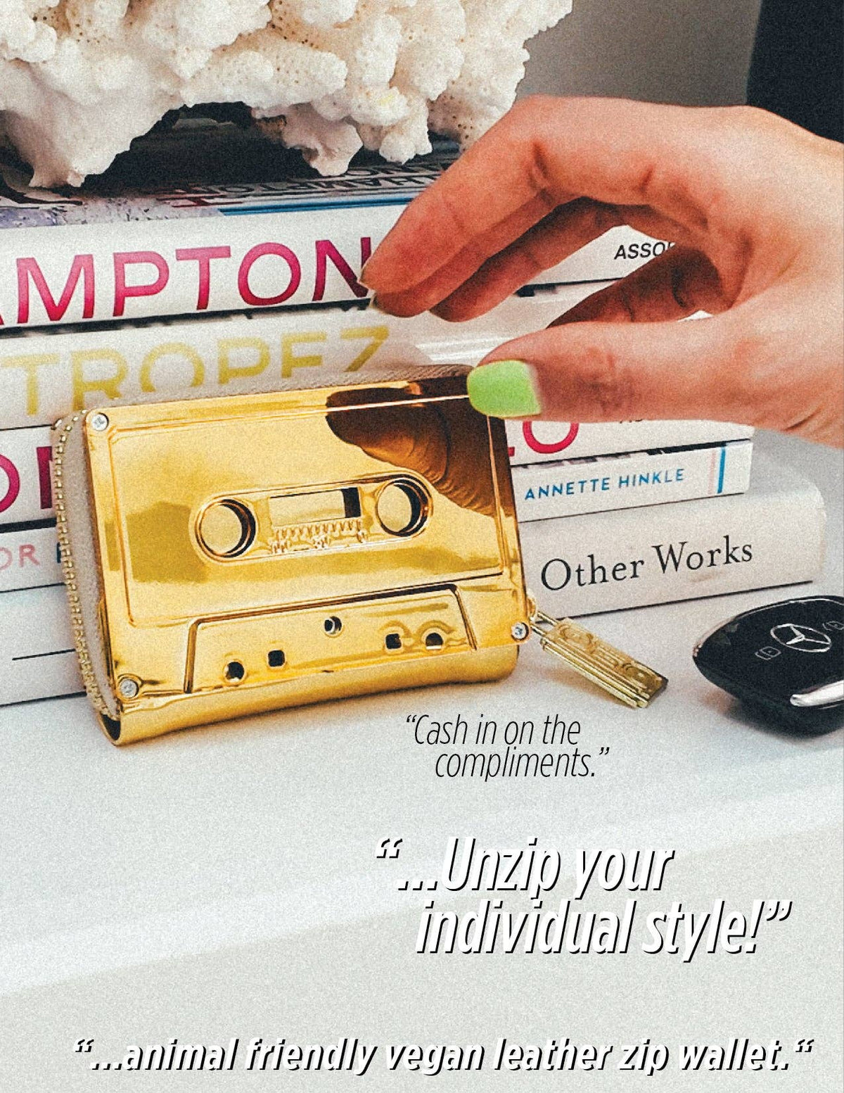 The Gold Chrome · Cassette Wallet